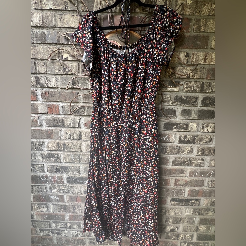 Maurices floral off the shoulder Sundress